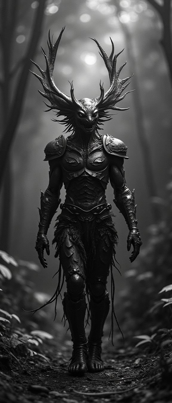 stylized by Tami Bone and Joseph Cornell and Carsten Meyerdierks , photograph, stylized, selfie of a Natural Armored The myth of Narcissus and Echo