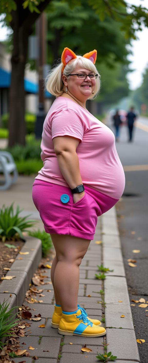 stylized by Bill Gekas , photograph, Happy, side view shot of a hefty Norse Ornithologist SpongeBob SquarePants of Magic
