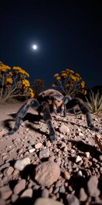 photograph, hyper detailed, full body shot of a Tarantula Hawk , it is very Repulsive and Fascinating