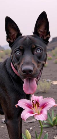 by Elke Vogelsang and Davide Sorrenti , photograph, Pet portraits, expressive