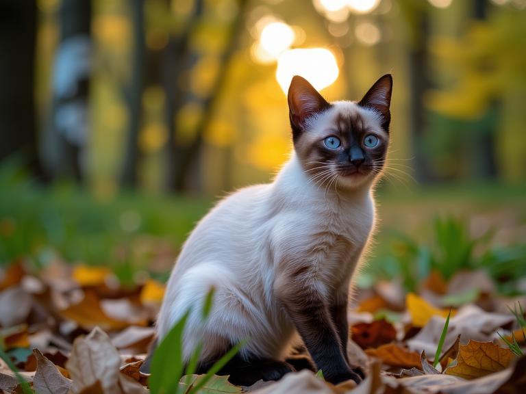 photograph, behance, upper body shot of a Siamese Kitten , it is very Unappealing and Asymmetrical