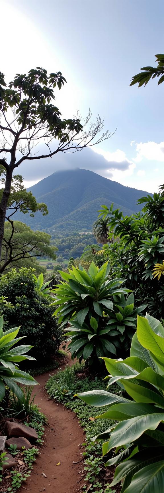 art by Polixeni Papapetrou and Annie Leibovitz and Janet Delaney , photograph, behance, landscape of a Mesmeric Matte Kumasi and Fierce Jamaican Feywild forest