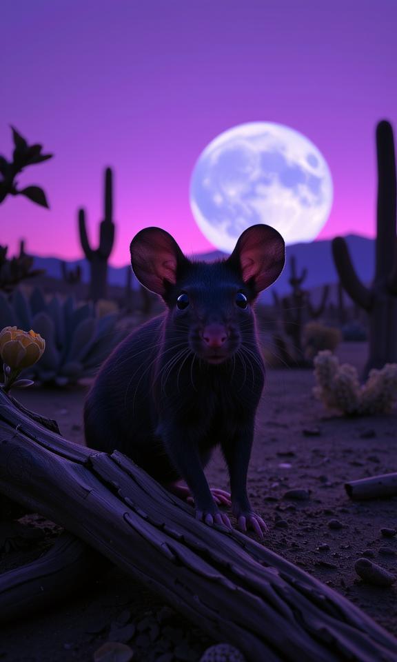 designed by Paul Fusco and Ando Fuchs and Brooke DiDonato , photograph, fairy tale, Portrait of a Printcore Draconian Mouse of Runes