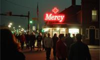 by Debbie Fleming Caffery and Alvin Langdon Coburn and John Sell Cotman , photograph, behance, Long exposure of a American Scene Painting Crowded Mercy