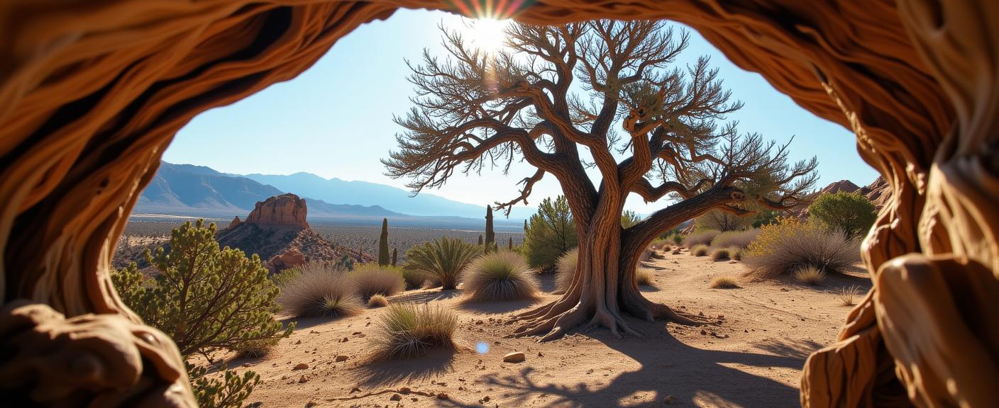 art by Marianne Breslauer , photograph, highly detailed, landscape of a Freezing Balanced Colombo from inside of a Desert mirage