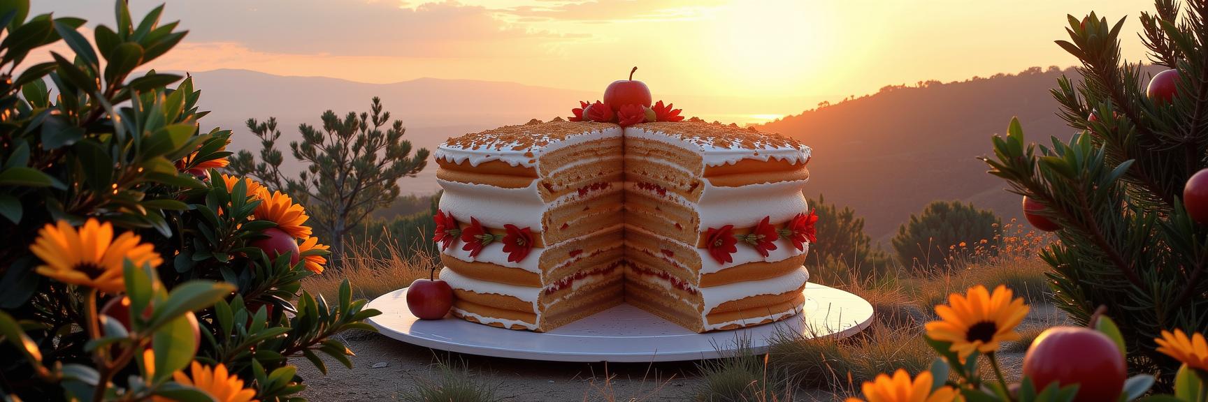 by Nick Veasey , photograph, highly detailed, Fashion shot of a Magnificent Nerdy Mediterranean mille feuille