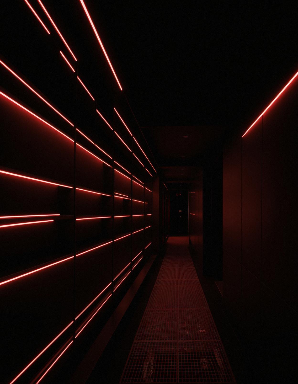 stylized by Stanley Kubrick , futuristic cityscape, neon lights, sleek architecture