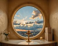 stylized by Petrina Hicks , photograph, nostalgic lighting, golden hour