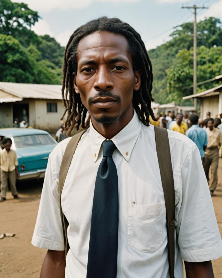 stylized by Joel Sternfeld, photograph, jamaican astronomer, programmer
