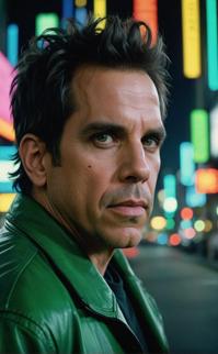 Futuristic, overweight, Ben Stiller, queer fantasy