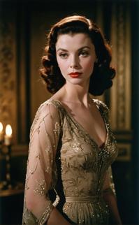 Photograph of a masculine Vivien Leigh in an S shape pose with a sharp and in focus composition, emitting a frightening aura, set against a cinematic backdrop, shot using the distinctive aesthetic of Lomography Color film