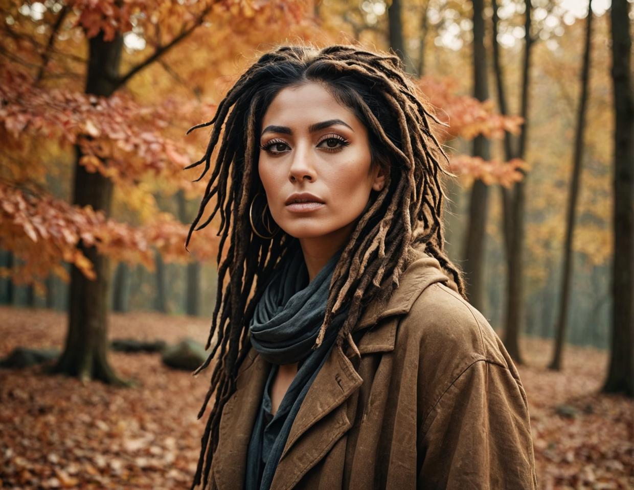 woman in dreadlocks, apocalyptic atmosphere, digital photograph, nicole scherzinger inspiration