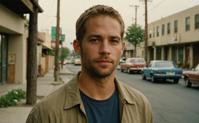 photograph, hefty High Tech Paul Walker , bored, wearing Hydra style casual outfit