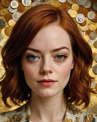 artistic photography by Alberto Seveso and Jack Spencer, tall elegant Emma Stone in sharp focus, detailed Kodak Ektachrome E film, third person perspective