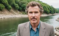 stylish photograph, midday, river, Loyal subject