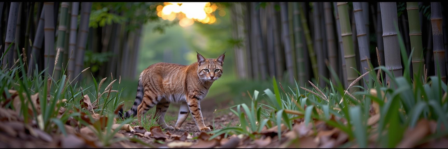 by Germaine Krull , photograph, majestic, Landscape of a Bobcat with Abrasive tail