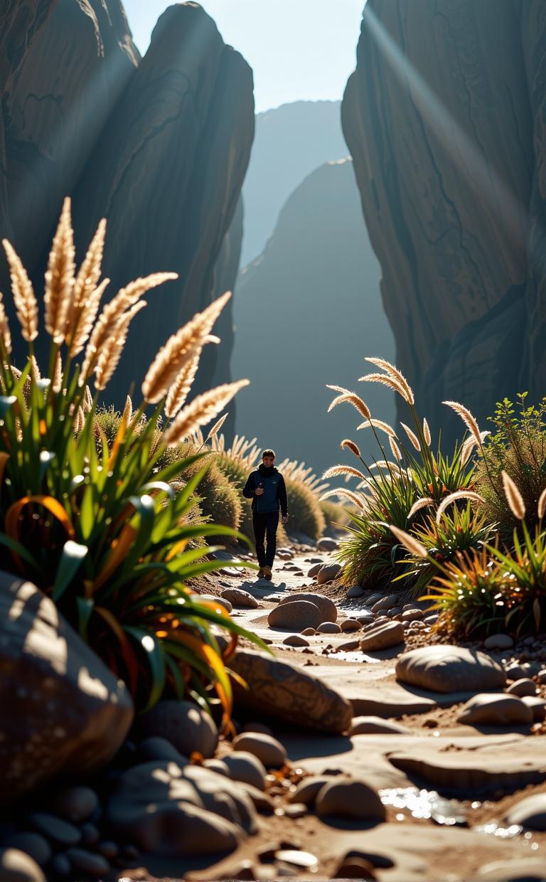 art by Cody Ellingham , photograph, highly decorated, Landscape of a Awe Inspiring Smart Russian granola