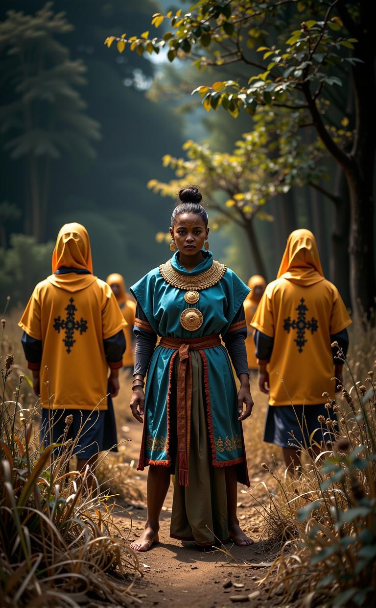 stylized by Carl Moll , photograph, Golden ratio, overhead angle of a S Abominable pear shaped figure Bangladeshi Female Altmer