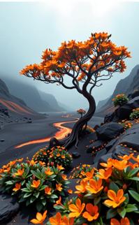 designed by Burt Glinn and Tyler Shields , photograph, Prehistoric beach with Linden, majestic
