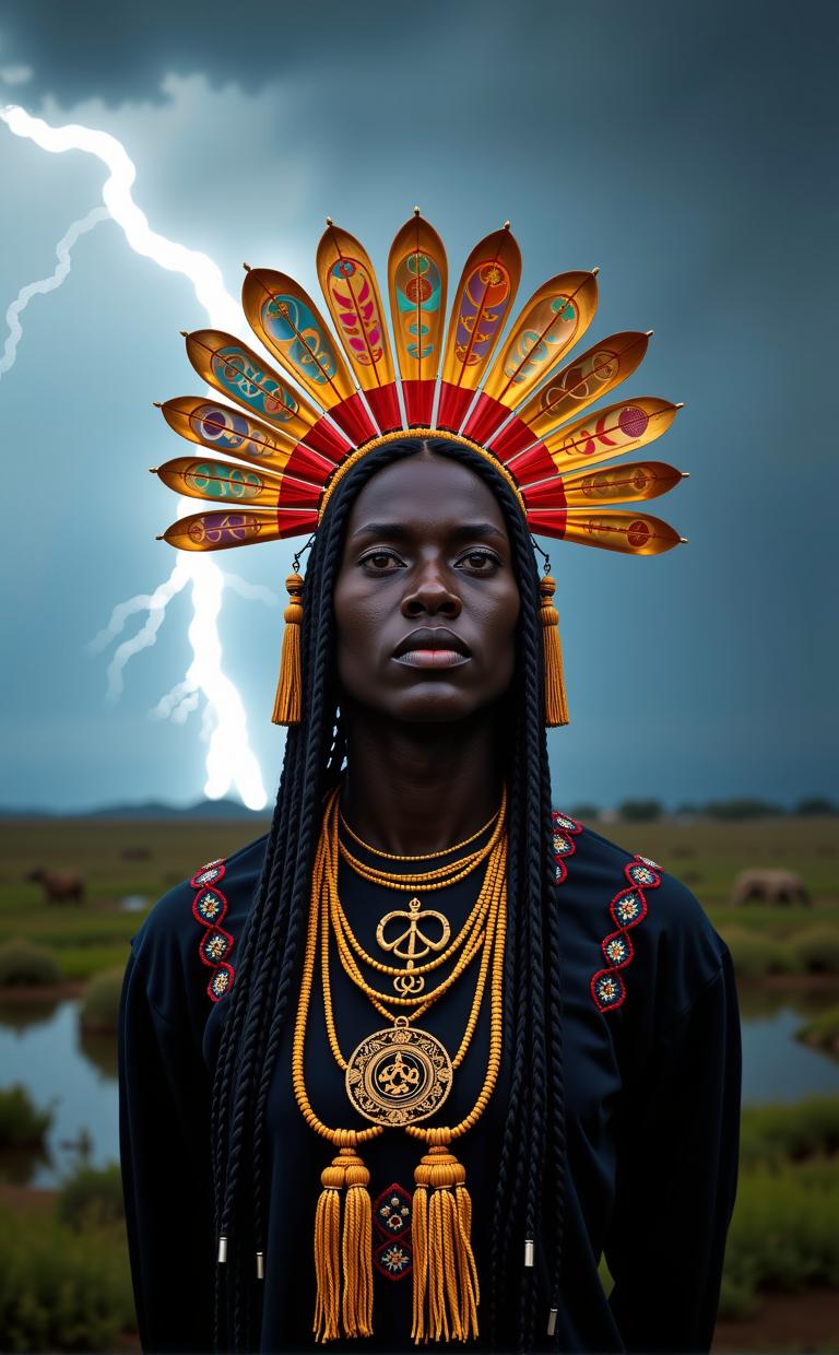 by Lewis Morley and Fernand Fonssagrives , photograph, best quality, wide shot of a Flared Tribal In the realm of dreams