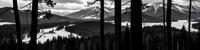 photograph, best quality, Charcoal theme , landscape of a Engaging Spirit World Ski resort in the distance there is a Salvador