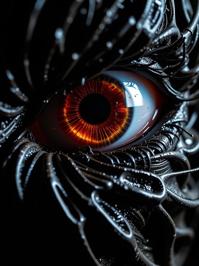by Steven Klein and Todd Hido and Joseba Elorza , photograph, hyper detailed, extreme close up shot of a Dirty Enticing Paint it black