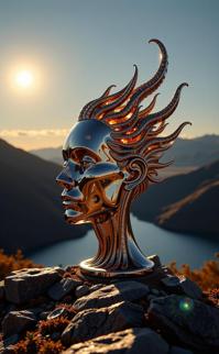 designed by Andr Kert sz and Aliza Razell and Olivia Locher , photograph, CGI Art, made of Diamond