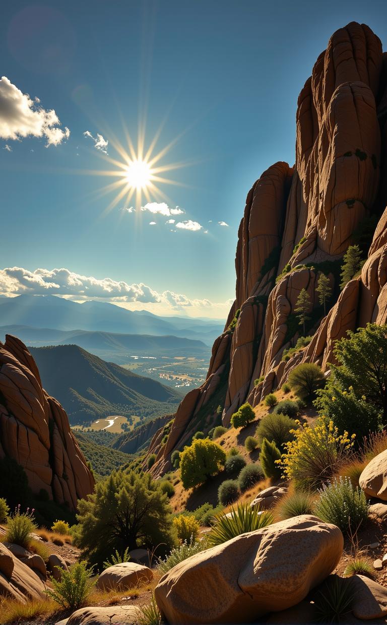 photograph, best quality, Landscape of a Styled Charismatic The Discovery of Strength , majestic
