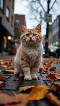 photograph, surreal, low angle shot of a Post Impressionism Honorable Persian Kitten , near Deeply Thoughtful middle earth
