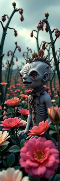 surrealism art by Oleg Oprisco and Jeremiah Ketner and Sydney Prior Hall and Lisette Model , masterwork Renderman, award winning, view of a Callous Restless The Element of Chaos