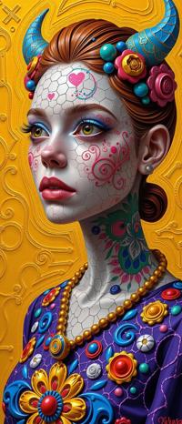 Richard E Miller, Neo Primitivism, portrait, Brian K Vaughan