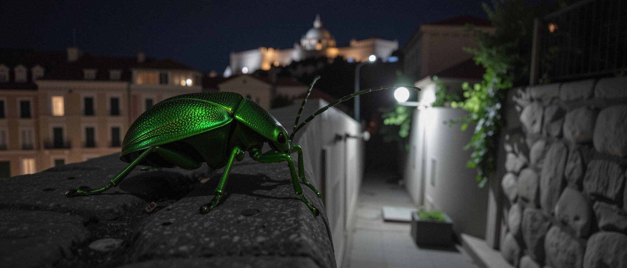 by Anne Brigman and Pierre Pellegrini , photograph, deep green theme , medium close up shot of a Witchcore Heartwarming Spittlebug