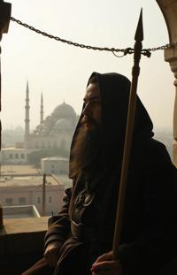 photograph, behance, Portrait of a Tedious Witty Mongol invasion and occupation of Russia , from inside of a Common Mosque