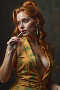 habit, photograph, intricate details, soft focus of a Haunted Hairy buxom traditional Qing Dynasty Jane Levy
