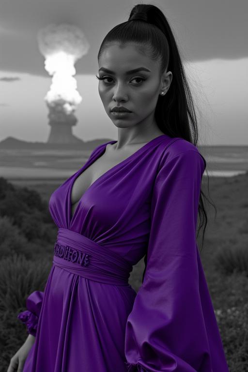 antenna, photograph, fairy tale, eye level shot of a Black hole Oppressive busty Greco Roman Ariana Grande Witch hunter