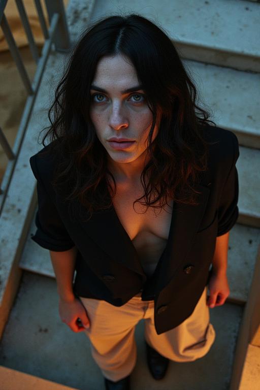 stairs, by Vivienne Tam and Nick Knight and Rick Owens and Hendrik Kerstens , photograph, award winning