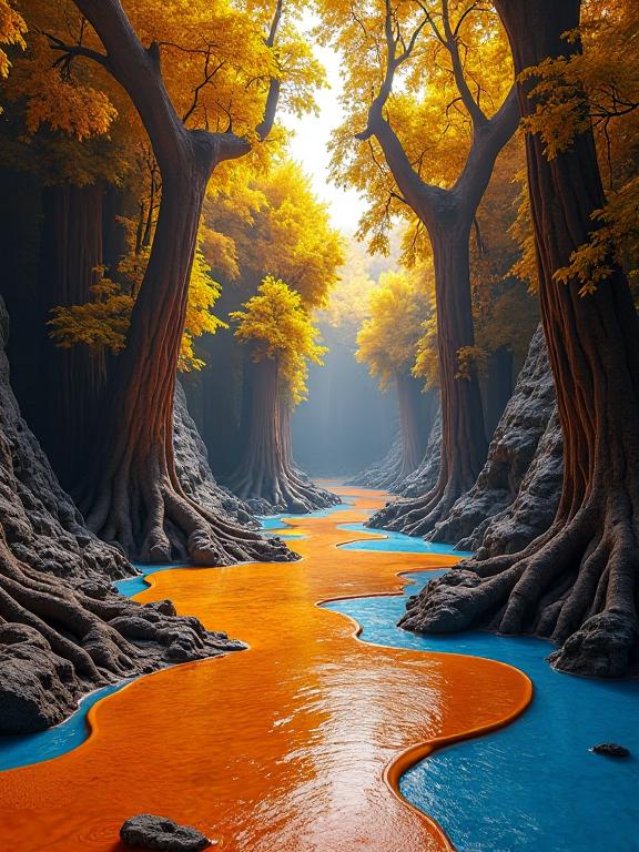 art by Ed Freeman , photograph, concept art, landscape of a Cranberry