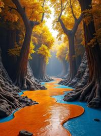 art by Ed Freeman , photograph, concept art, landscape of a Cranberry