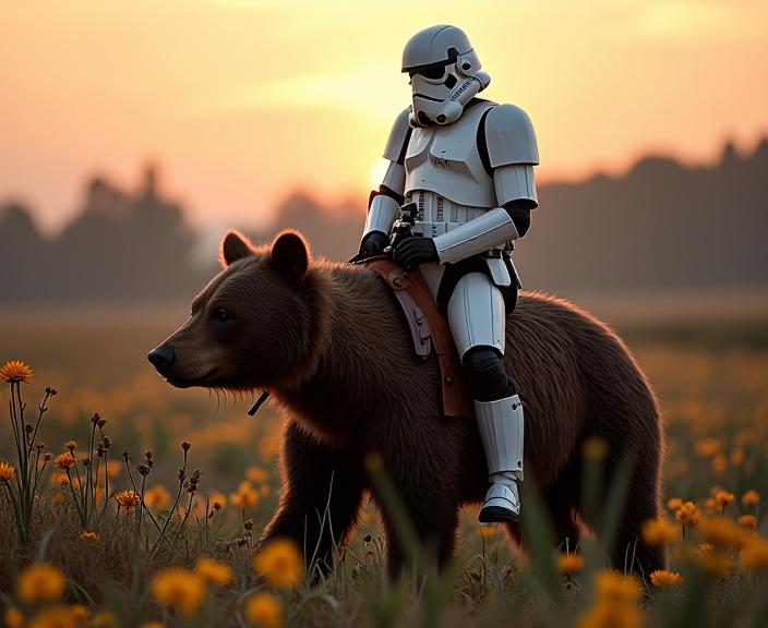 art by Stefan Gesell and Carrie Mae Weems and Gjon Mili , photograph, hyper detailed, establishing shot of a Lyrical Luminous stout Samoan Stormtrooper