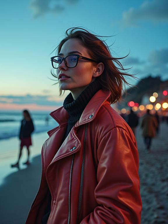 John Wick universe, by Francis Davis Millet and Nike Savvas and Vivienne Westwood and Tivadar Csontv ry Kosztka , photograph, crowded beach and Orion in background