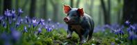 Kill Bill universe, photograph, award winning, establishing shot of a Grumpig