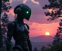 Man in black universe, designed by Dan McPharlin and George Elgar Hicks and Walter Sickert , photograph, Yuccie Art