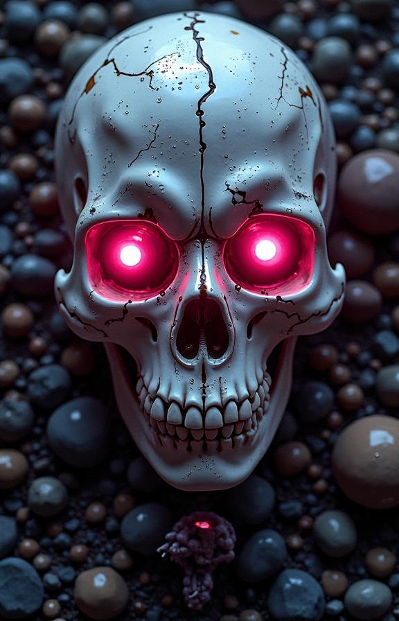 Terminator universe, by Doug Hyde and Lilla Cabot Perry , photograph, insane details