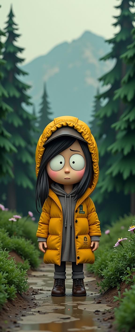 South Park universe, stylized by Alfred Heber Hutty and Angela Barrett and William Copley , photograph, intricate details