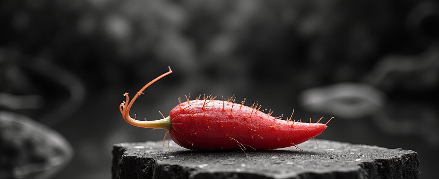 Food, photograph, award winning, full body shot of a Narrative Luminescent Sephardic endive