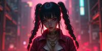 masterpiece anime icon, highly detailed, Studio shot of a Good Intwined well built Art Nouveau Female Orc of Fantasy , she is cosplaying as Ellen Ripley