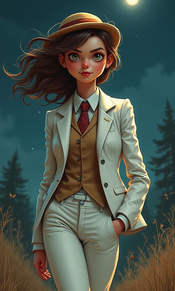 cartoon art stylized by Harold Cazneaux and Jack Davis and Michael Deforge , masterwork VRay, dense field and roots, stylized