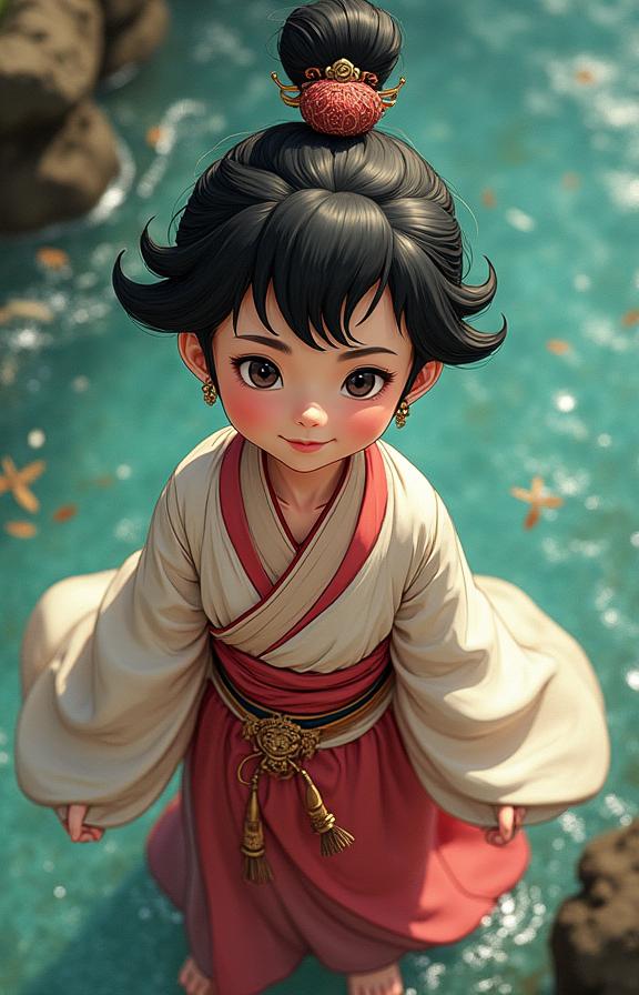 manga art designed by Masamune Shirow and Carl Barks , cartoon art, professional RAW photo, highly detailed