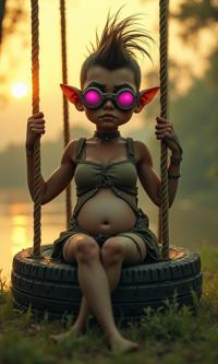 stylized by Bruno Walpoth and Stephen Hillenburg and Alison Bechdel , cartoon art, dark Redshift render, concept art