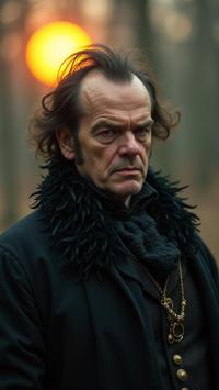 designed by Guillermo Arriaga and David Lynch and Ray Harryhausen , photograph, masterpiece, Landscape of a Captivating Vogue midweight Tudor Thunderer Jack Nicholson